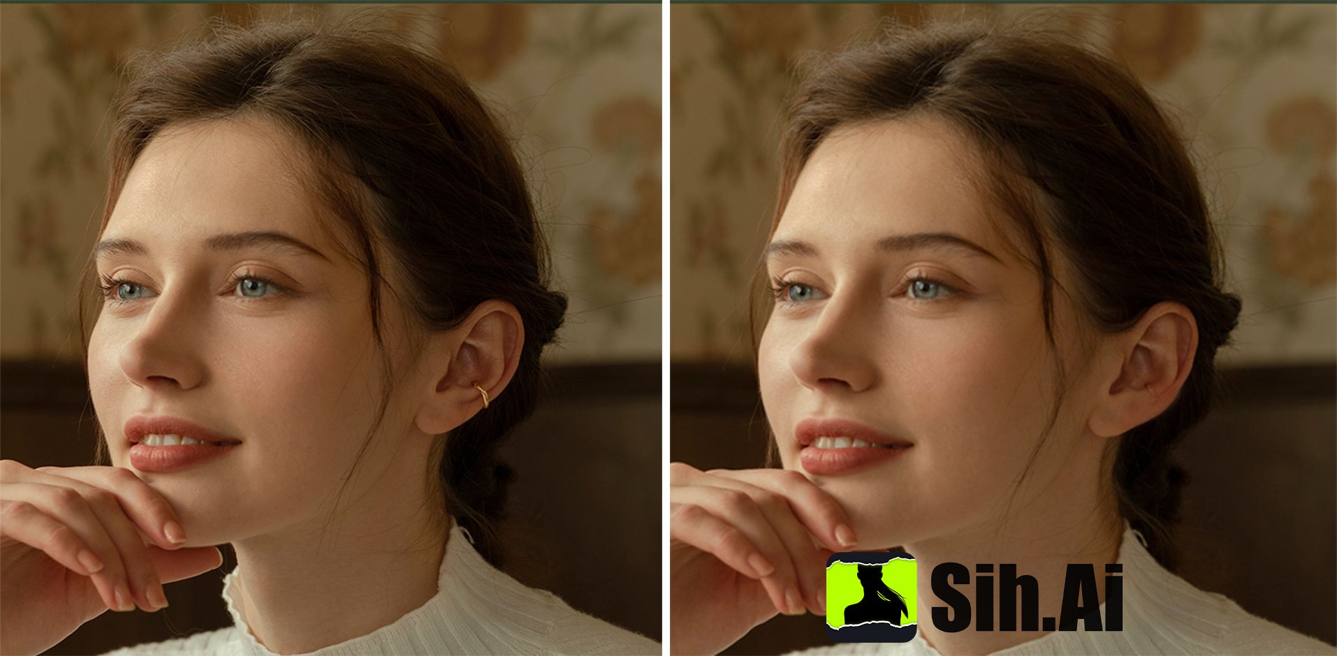 How Edit Out Earrings from Photo Online