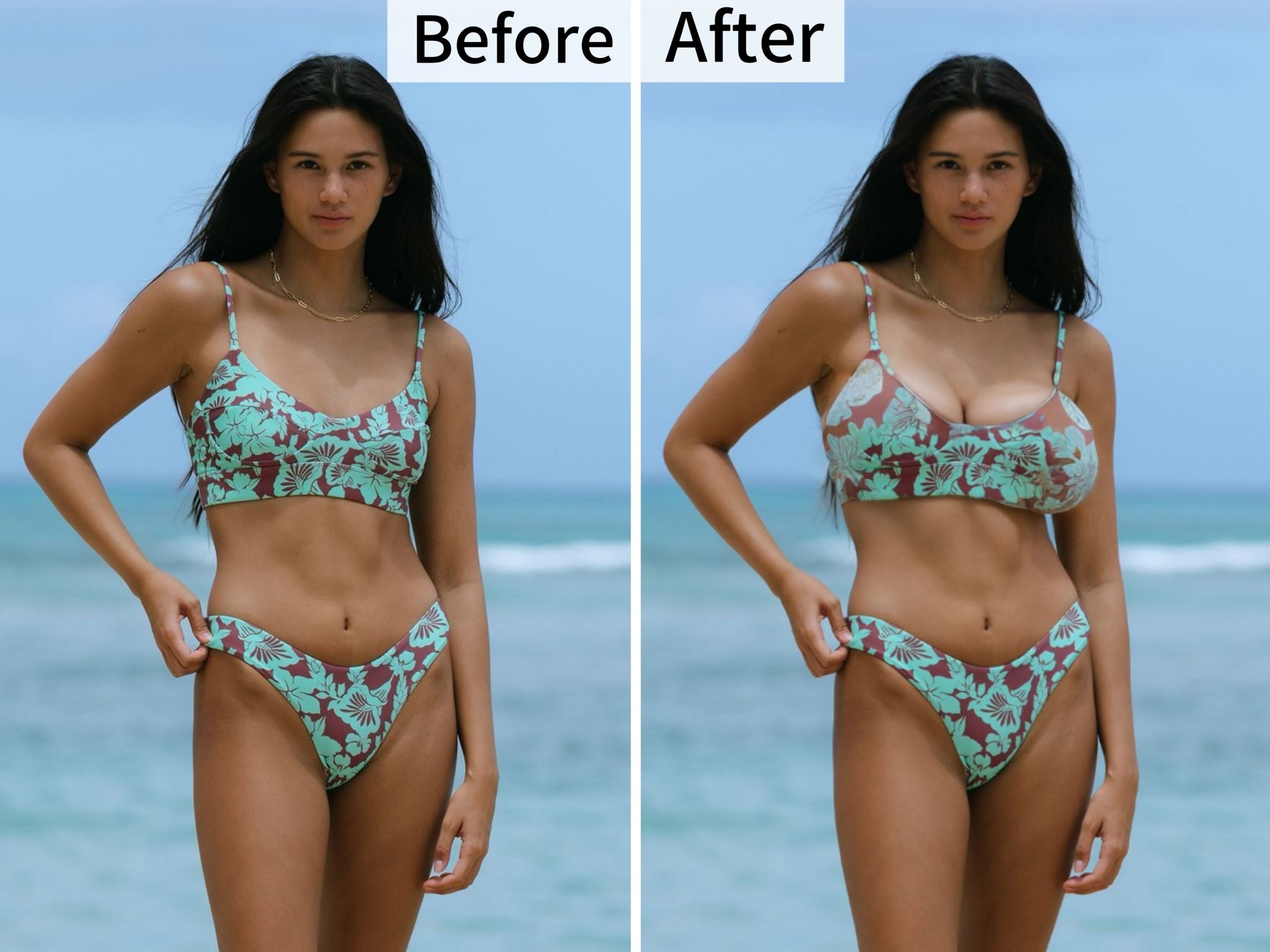 Make Breasts Larger in Photos with AI