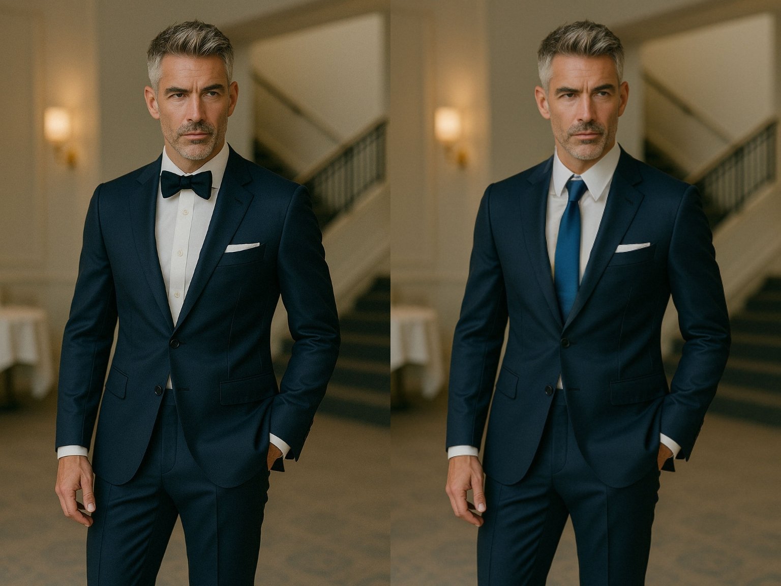 AIでネクタイを後から追加 — 写真で即時プレビュー