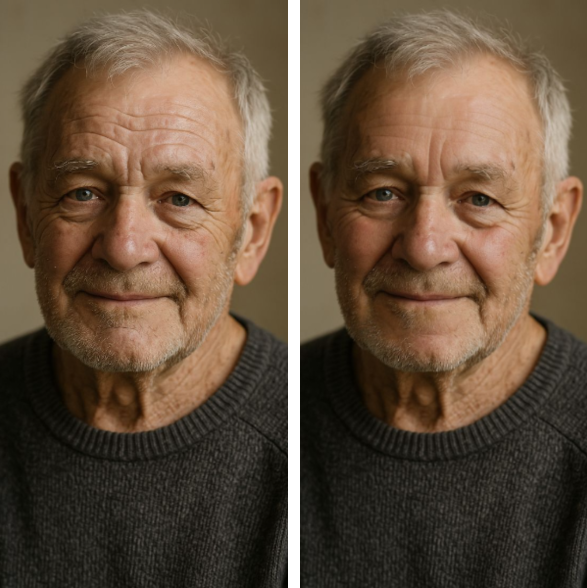 Erase Wrinkles from Photos Effortlessly with AI